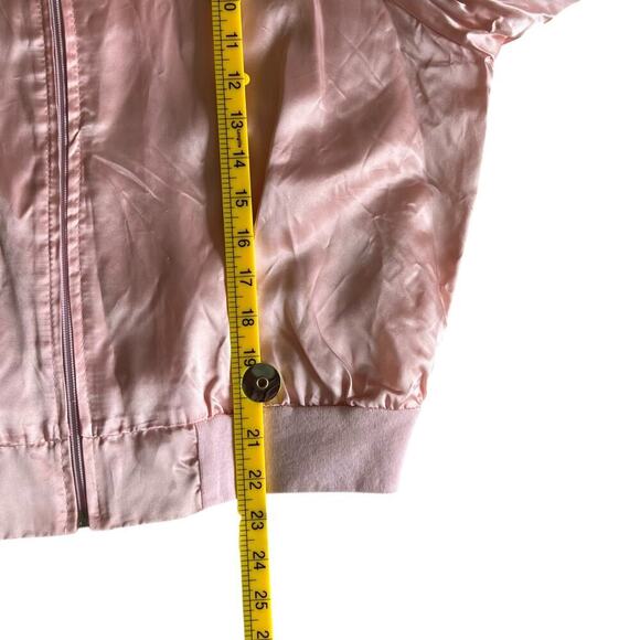 California Costume Collection Vintage Pink Ladies Jacket Large Grease 50s Retro - Picture 10 of 11